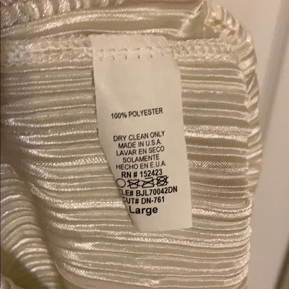 NWT JLUXLABEL Champagne Draped Pants - Picture 6 of 10